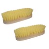 Pack of 2 wooden washing brushes