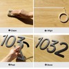 6 Inch Adhesive Mailbox Numbers, Self Stick House Numbers for