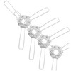 COHEALI 20pcs Lampshade Fixators Durable Spring Clips for Pendant and