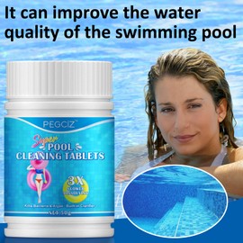 Chlorine Tablets for Swimming Pool,Hot Tub&Swimming Pool Chemicals,Chlorine Tablets for Hot Tub,Hot Tub& Swimming Pool chlorine tablets 50PCS