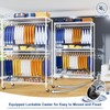 ULIFHOME P8 Heavy Duty Clothes Rack（With Extended Width Design） Rolling