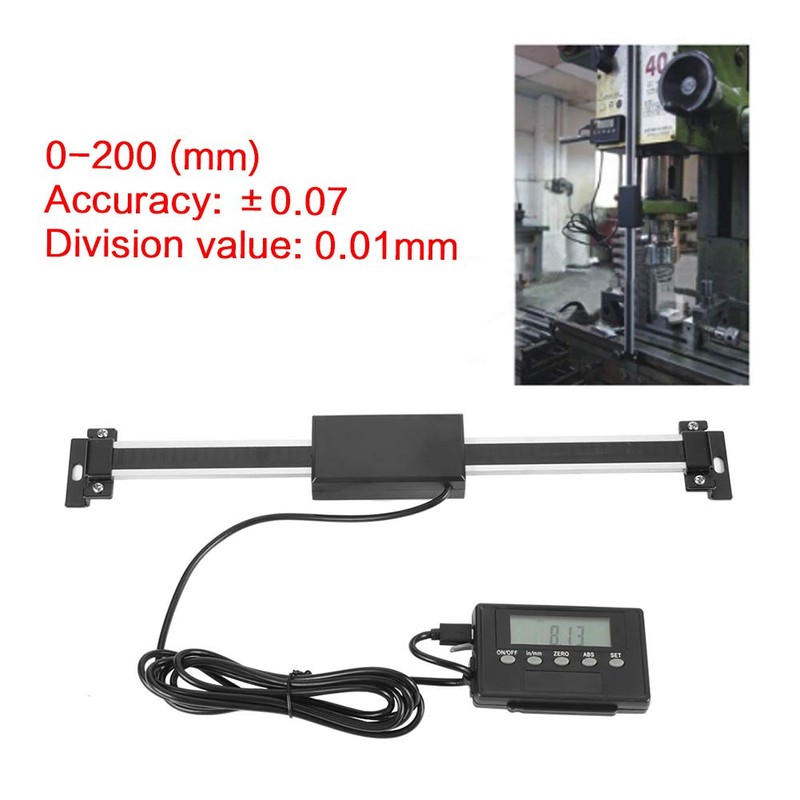 Hilitand Digital Readout Linear Scale DRO Portable Remote LCD for