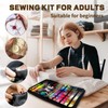 Kit da cucito con accessori,kit da cucito professionale grande da