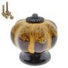 Wannianmu 5 Pack Vintage Ceramic Pumpkin Cabinet Knobs, Kitchen Cabinet