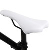 Mountain Road Bike, Comfortable Shockproof Cycling White Saddle Seat Seat