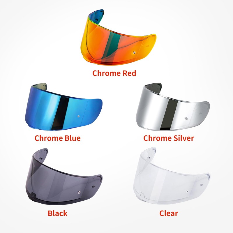 JQF Gear Helmet Visor Shield for SEDICI Strada II and