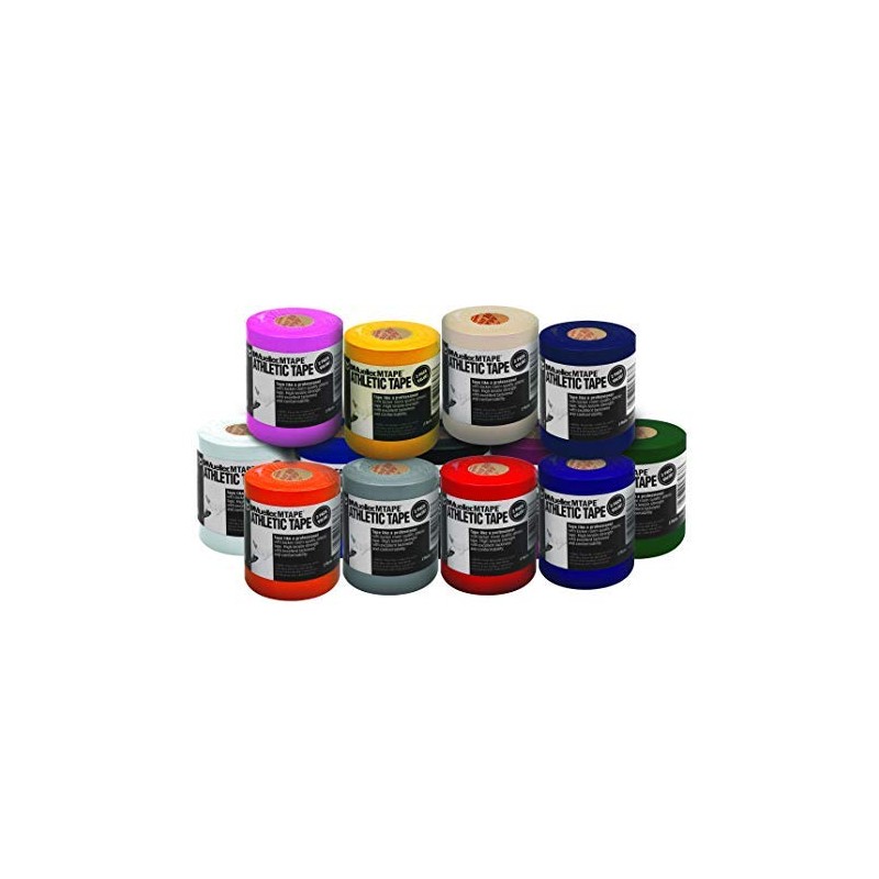 MUELLER Sports Medicine MTape Rolls, Quality Athletic Tape, Easy to