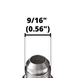 (10-PACK) 3/8" JIC 37 Male x 3/8" NPTF Male Pipe Steel Adapter Flared Tube Fitting Pipe Connector 2404-06-06