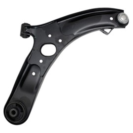 TRQ Front Steering & Suspension Kit Control Arm with Ball Joint Sway Bar Stabilizer Link Tie Rod Compatible with 2012-2017 Hyundai Accent