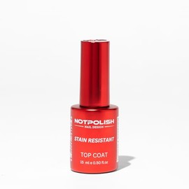 Notpolish - Gel Essen Stain Resistant Top Coat for Nails - 15ml