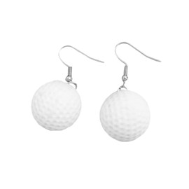 Funny Golf Themed Dangle Drop Earrings for Women Fashion Sport Ball Game Day Accessories Outfits Jewelry Gifts-Short