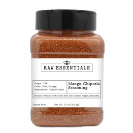Raw Essentials Mango Chipotle Seasoning, 11 oz Bottle
