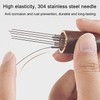 EUZUXU Espresso Coffee Stirrer 6 Needles, Espresso Distribution Tool Coffee