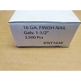 unicatch 16 Gauge Brads/Finish Nails (T-series )2500 pcs per Box from 3/4'' to 2-1/4'' - 1-1/2''