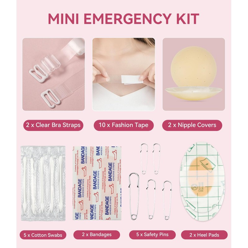 Bridal Emergency Kit for Wedding Day, 60+ Wedding Essentials Survival
