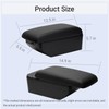 Olyrol Compatible with Nissan Versa 2020-2024 Armrests Car Center Console