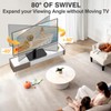 TVON Universal TV Stand Base, Swivel Table Top TV Stand