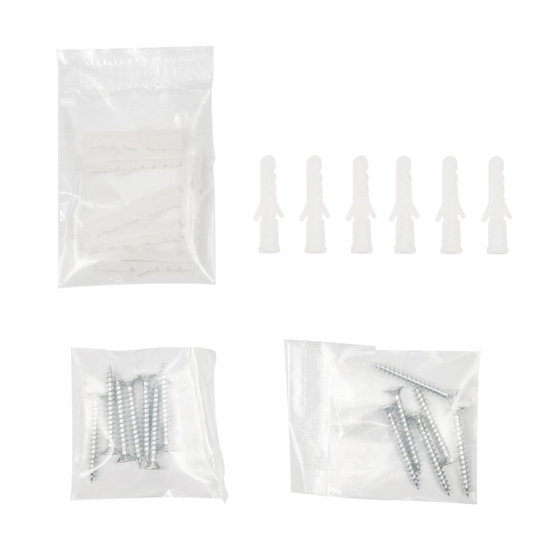 Handrail, 2 Pack Acrylic Staircase Handrails, Clear with Golden Brackets,