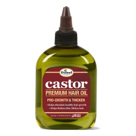 Aceite Capilar Difeel Pro-growth Castor 210 Ml 99% Natural P