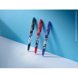 PILOT x NARUTO - 1 FriXion Ball Clicker - Erasable and Retractable Pen - Naruto Shipudden Limited Edition - Refillable Rollerball Pen - Blue - Medium Point