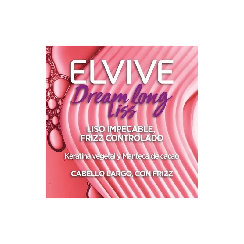 Elvive L'oréal Paris Shampoo Dream Long Liss Con Keratina 370