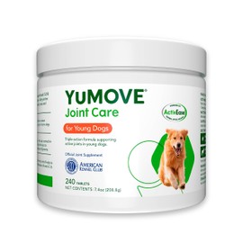 YuMOVE Young and Active Dog | Joint Supplement for Dogs to Support Active and Growing Joints for Dogs Aged Under 6 | 240 Tablets