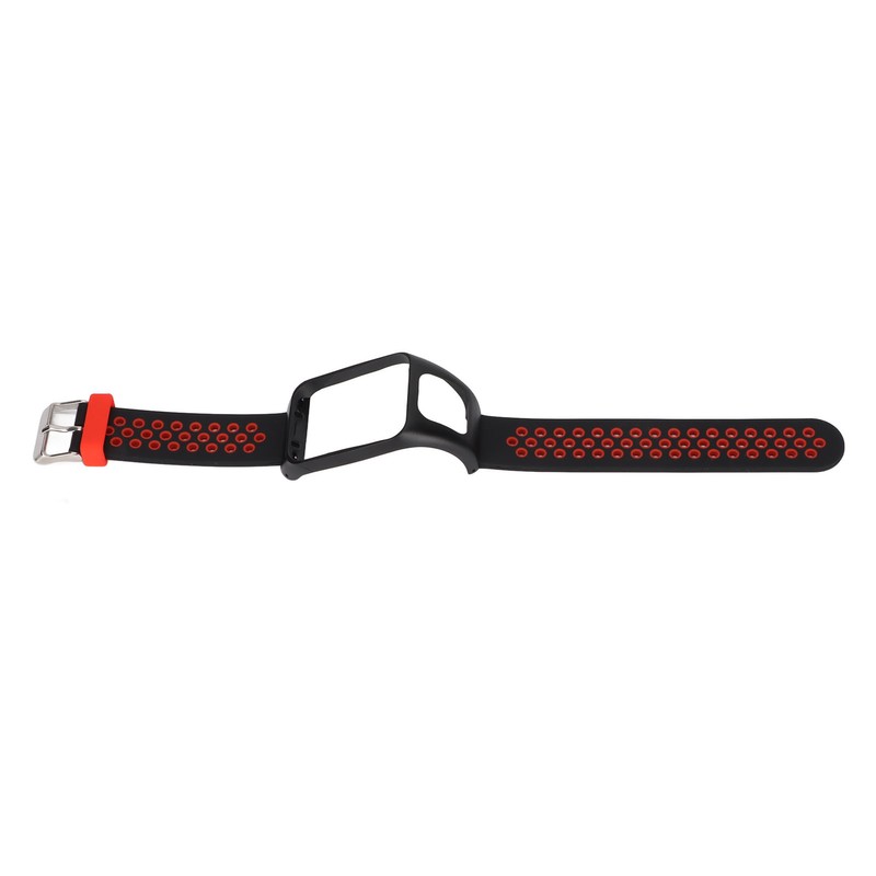 Smartwatch Band Silicone Wrist Watch Strap Dual Color with Pin