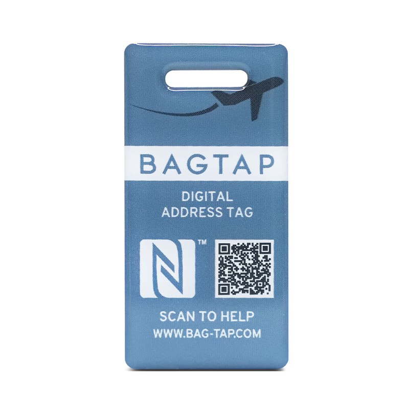 Bagtap - PVC - Digital Luggage and Travel Tag, PVC