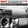Autorder Dashboard Cover Mat for 1998-2002 2003 2004 Toyota Tacoma