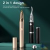 Electric Heated Eyelash Curler Handheld 2 in 1 Long Lasting