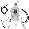 RYTIME TTR125 Carburetor and Choke Cable Kit/Carburetor Throttle Cable Compatible