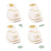 Vaessen Creative Craft Paper Punch - Flowers - 4 Pcs