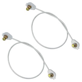 Hirldeea 746-0968 946-0968 Deck Lift Cable Fits MTD Cub Cadet Craftsman Troy-Bilt Ryobi Yard Machines Yard-Man Lawn Mower Tractor, Cable Length 16" (2 Pack)