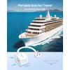 TROND Flat Outlet Extender with 6 Inch Cord - ETL