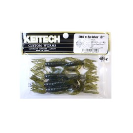 ケイテック(Keitech) リトルスパイダー 3インチ #102 ウォーターメロンペッパー