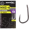 Fox Matrix MXC-4 X-Strong Eyed Hook Barbless Size 14 GHK142 Protective Hook Stick Hooks