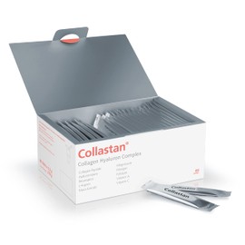Collastan - Collagen Hyaluronic Complex for Skin and Connective Tissue with High Dose Maritime Collagen 5100 mg, Hyaluronic Acid, Maca, Vitamin C, A etc.