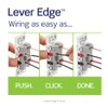 Leviton Lever Edge 15 Amp 3-Way Rocker Switch, 10-Pack, E5603-MW,