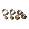 7Pcs Leather Cutting Die High Carbon Steel Heart Shape Simple