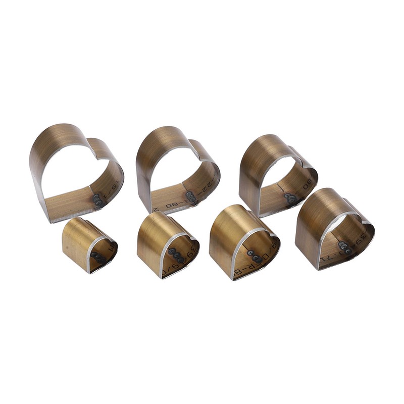 7Pcs Leather Cutting Die High Carbon Steel Heart Shape Simple