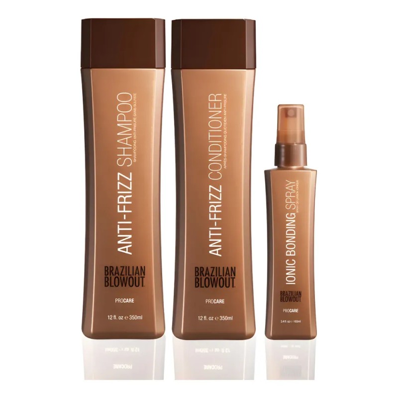 Trio Shampoo/Acondicionador-sellador Brazilian Blowout