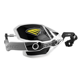 Cycra 1CYC-7408-12X Ultra ProBend CRM Handguards - 1-1/8in. Clamp - White/Black/Gray