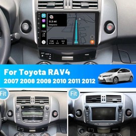 Unbranded For Toyota Rav4 2007-2012 Android Auto Car Radio Stereo Touch Screen GPS Carplay