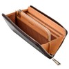 MILAGRO CA-PG-654 I・Bonaudo Palmerato Goat Leather L-Shaped Zipper Long Wallet