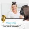 Cámara web 1080P con micrófono, cámara web para computadora de
