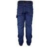 FiveBrother Men's Stone Washed Double Front Logger Dungaree 40W x