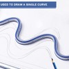 CUHZA 1 x Flexible Curve Ruler, 60 cm Ruler, Flexible