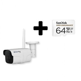 Globalinet RoboView G+ 64GB Home CCTV Home Cam 3.6mm Indoor/Outdoor Wired/Wireless IP Camera