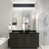 Aipsun 32.6 inch Modern Black Vanity Light Fixtures LED Black