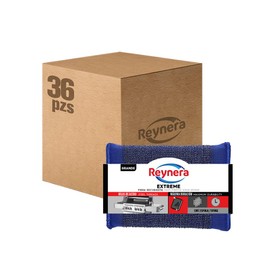 REYNERA Kit Esponjas con Fibra Extreme Grande para Cocina, Paquete de 36 Piezas, Esponjas Multiusos para Limpieza Profunda, Eliminación de Grasa y Coc